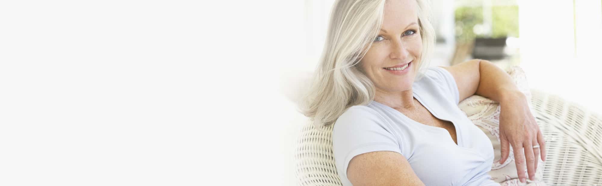 Frau ist so jung wie sie sich fühlt