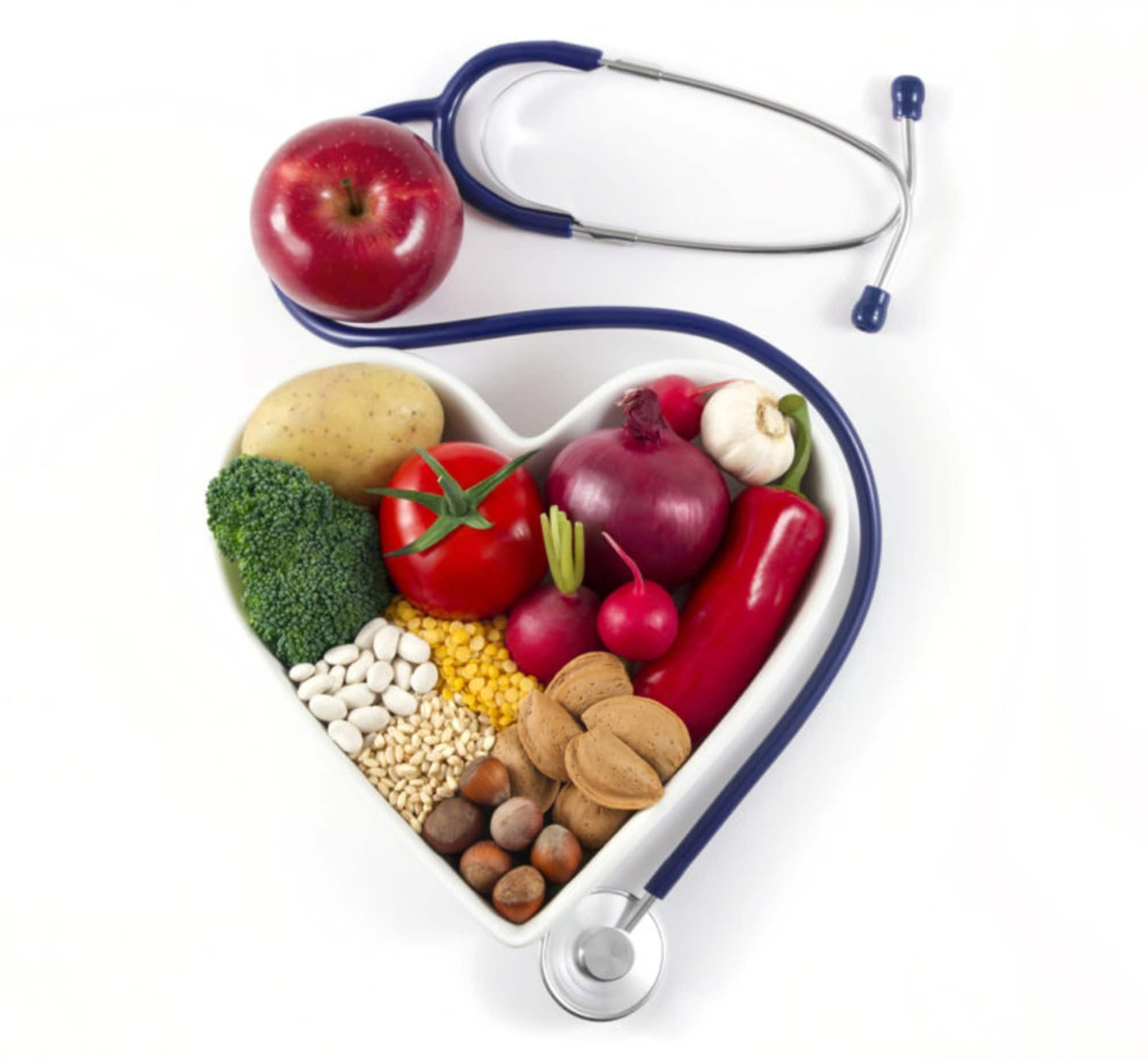 Gesundes Herz mit gesunder Ernährung